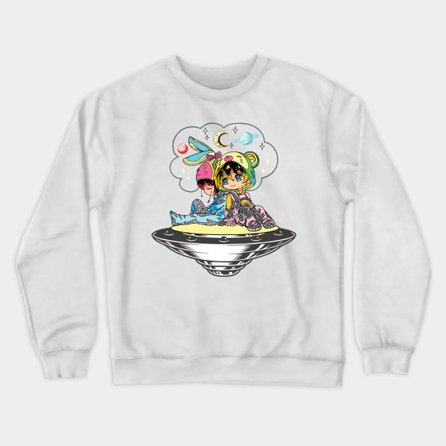 Dream Big Crewneck Sweatshirt by sonnycosmics